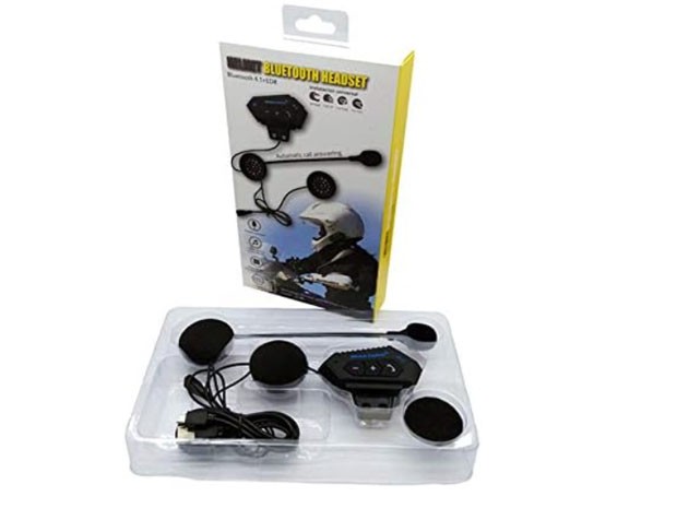 &+   INTERCOMUNICADOR AURICULAR BLUETOOTH MOTO CASCO